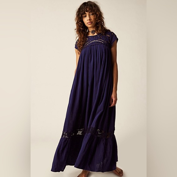 Free People Dresses & Skirts - By Free People Cutwork Tee Dress